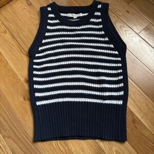 Loft Tank Striped Sweater